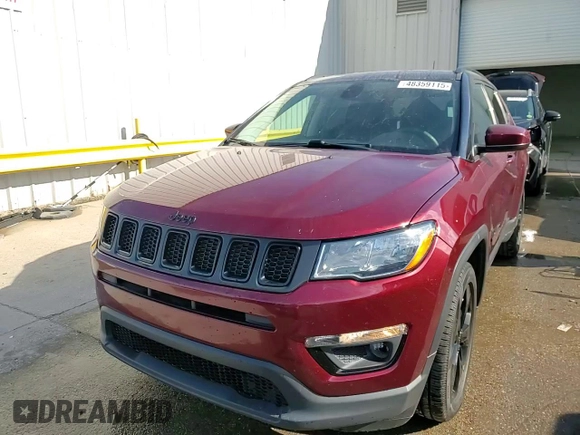2021 Jeep Compass Latitude z VIN 3C4NJCBB8MT526873, wystawiony jako Copart lot #48359115 z przebiegiem 86 379 mil mil oraz Szkoda całkowita • Salvage title. Historia ofert i sprzedaży dostępna na DreamBid. Obrazek 15.