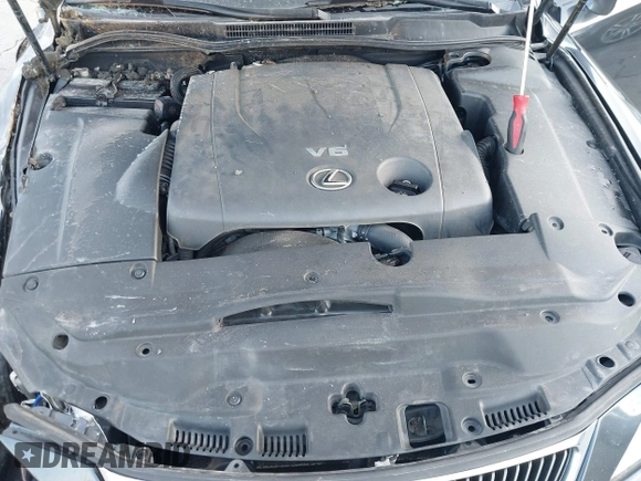 2007 Lexus IS with VIN JTHBK262472056379, listed as a IAAI auction lot 41144538 with 244,693 mi miles. Bid and sale history available at carsss.com. Image 10.
