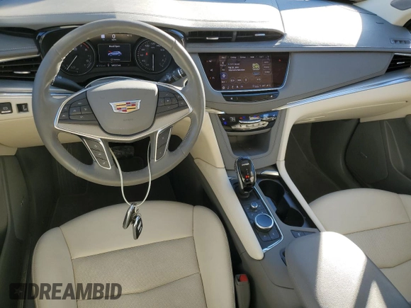 2023 Cadillac XT5 FWD Premium Luxury with VIN 1GYKNCRS9PZ227140, listed as a Copart auction lot 88144265 with 14,531 mi miles and Salvage Title. Bid and sale history available at carsss.com. Image 8.
