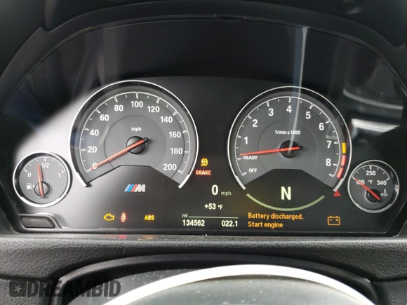 2015 BMW M3 z VIN WBS3C9C52FP803661, wystawiony jako Copart lot #52040625 z przebiegiem 134 562 mil mil oraz Szkoda całkowita • Salvage title. Historia ofert i sprzedaży dostępna na DreamBid. Obrazek 9.