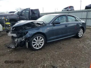 2012 Audi A6 Prestige with VIN WAUHGAFC8CN083316, listed as a Copart auction lot 50721755 with 188,569 mi miles and Salvage title. Bid and sale history available at DreamBid. Image 1.
