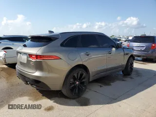 2018 Jaguar F-Pace S with VIN SADCM2FV5JA288307, listed as a Copart auction lot 63465915 with 76,619 mi miles and Salvage title. Bid and sale history available at DreamBid. Image 3.