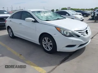 2013 Hyundai Sonata GLS with VIN 5NPEB4AC7DH738709, listed as a IAAI auction lot 41874886 with 168,667 mi miles and . Bid and sale history available at carsss.com. Image 1.