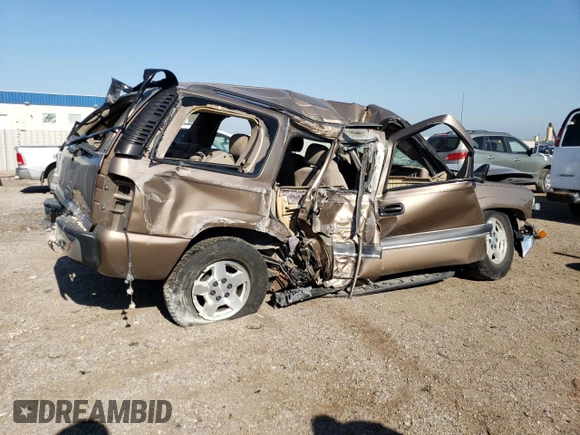 2003 Chevrolet Tahoe LS with VIN 1GNEC13V53R125058, listed as a Copart auction lot 65245434 with 220,476 mi miles and Salvage Title. Bid and sale history available at carsss.com. Image 3.