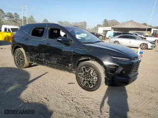 2023 Chevrolet Blazer RS with VIN 3GNKBERS5PS101422, listed as a Copart auction lot 48530545 with 39,195 mi miles and Salvage Title. Bid and sale history available at carsss.com. Image 4.