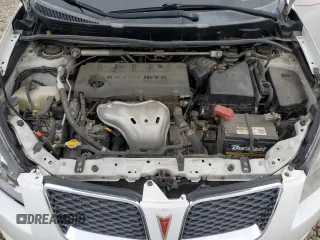 2010 Pontiac Vibe GT with VIN 5Y2SR6E08AZ408723, listed as a Copart auction lot 72816524 with 196,012 mi miles and Salvage Title. Bid and sale history available at carsss.com. Image 12.