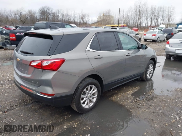 2018 Chevrolet Equinox LT with VIN 3GNAXSEV9JS506007, listed as a IAAI auction lot 42061597 with 92,021 mi miles and . Bid and sale history available at carsss.com. Image 4.