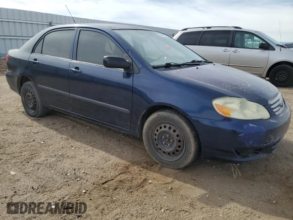2004 Toyota Corolla CE with VIN 1NXBR32E04Z318235, listed as a Copart auction lot 55072815 with 299,999 mi miles and Clean Title. Bid and sale history available at DreamBid. Image 4.