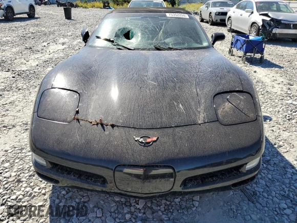 2004 Chevrolet Corvette with VIN 1G1YY32G745116207, listed as a Copart auction lot 75352224 with 67,184 mi miles and Salvage Title. Bid and sale history available at carsss.com. Image 5.