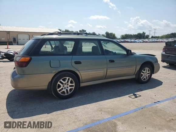 2004 Subaru Legacy Outback with VIN 4S3BH675047641216, listed as a Copart auction lot 61846755 with 179,304 mi miles and Salvage title. Bid and sale history available at DreamBid. Image 3.