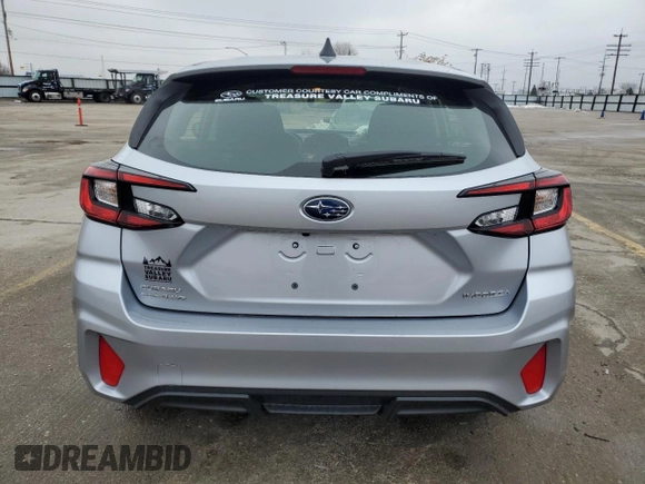 2024 Subaru Impreza Sport with VIN JF1GUAFC3R8860991, listed as a Copart auction lot 42700595 with 202 mi miles and Salvage Title. Bid and sale history available at carsss.com. Image 6.