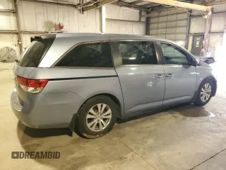 2014 Honda Odyssey EX-L с VIN 5FNRL5H63EB073344, выставлен на аукционе Copart как лот 57634045 с пробегом 162 232 миль миль и Списание • Salvage title. История ставок и продаж доступна на DreamBid. Изображение 3.