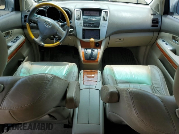 2004 Lexus RX 330 z VIN JTJGA31U840004721, wystawiony jako Copart lot #59681995 z przebiegiem 166 334 mil mil oraz Czysty tytuł • Clean title. Historia ofert i sprzedaży dostępna na DreamBid. Obrazek 8.
