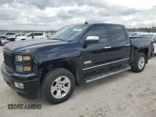 2014 Chevrolet Silverado 1500 High Country with VIN 3GCUKTEC6EG546370, listed as a Copart auction lot 54798195 with 178,487 mi miles and Salvage Title. Bid and sale history available at carsss.com. Image 1.