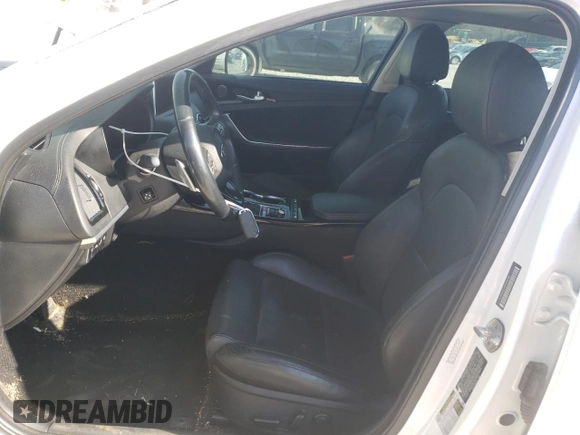 2018 Kia Stinger Premium with VIN KNAE25LA9J6014489, listed as a Copart auction lot 41437855 with 46,091 mi miles and Salvage Title. Bid and sale history available at DreamBid. Image 7.