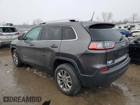 2020 Jeep Cherokee Latitude Plus with VIN 1C4PJLLB1LD535782, listed as a Copart auction lot 44261835 with 47,638 mi miles and Clean Title. Bid and sale history available at carsss.com. Image 2.