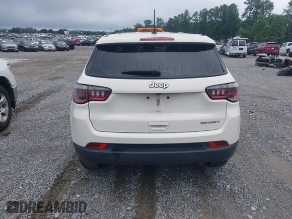 2019 Jeep Compass Sport z VIN 3C4NJCAB7KT646551, wystawiony jako IAAI lot #42603669 z przebiegiem 73 110 mil mil oraz . Historia ofert i sprzedaży dostępna na DreamBid. Obrazek 16.