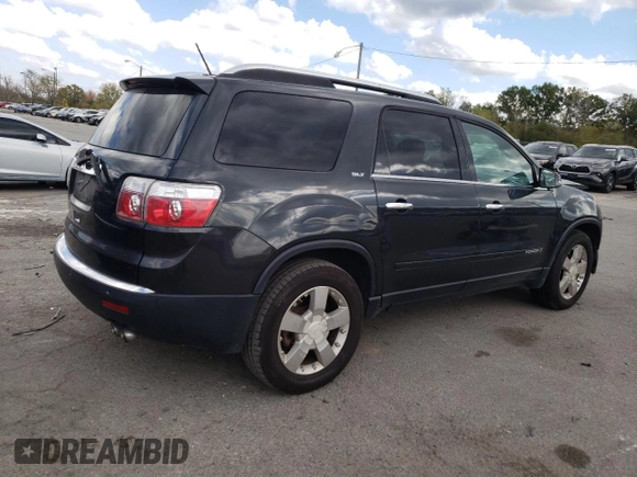 2007 GMC Acadia SLT with VIN 1GKER23747J123650, listed as a Copart auction lot 42908485 with Not Provided miles and Non Repairable. Bid and sale history available at carsss.com. Image 3.