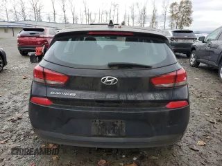 2019 Hyundai Elantra GT with VIN KMHH35LE0KU106888, listed as a Copart auction lot 77572794 with 31,331 mi miles and Salvage Title. Bid and sale history available at carsss.com. Image 6.