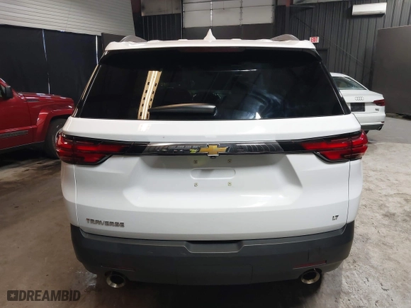 2023 Chevrolet Traverse LT Cloth with VIN 1GNERGKW5PJ214242, listed as a IAAI auction lot 41883690 with 36,341 mi miles. Bid and sale history available at carsss.com. Image 17.