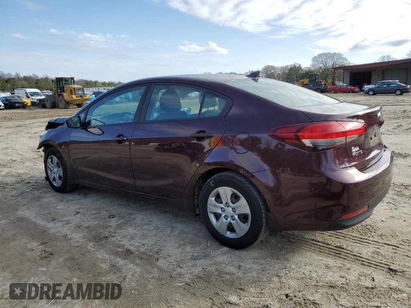 2018 Kia Forte LX with VIN 3KPFK4A70JE255134, listed as a Copart auction lot 49250025 with 110,508 mi miles and Salvage Title. Bid and sale history available at DreamBid. Image 2.