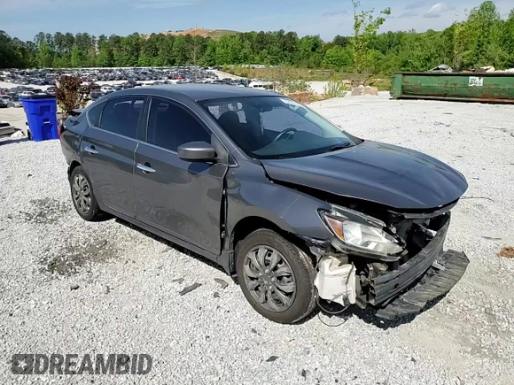 2017 Nissan Sentra SV with VIN 3N1AB7AP4HY209992, listed as a Copart auction lot 53931055 with 78,752 mi miles and Salvage Title. Bid and sale history available at DreamBid. Image 13.