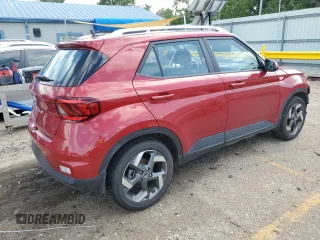 2022 Hyundai Venue SEL with VIN KMHRC8A37NU153413, listed as a Copart auction lot 58733005 with 15,365 mi miles and Salvage title. Bid and sale history available at DreamBid. Image 3.
