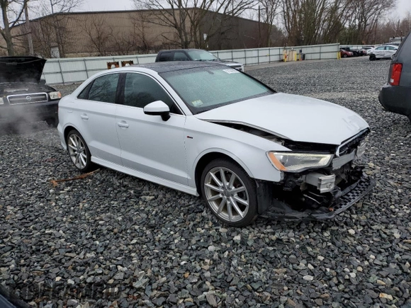 2016 Audi A3 2.0T Premium Plus with VIN WAUJ8GFF0G1058936, listed as a Copart auction lot 51531985 with 99,097 mi miles and Salvage Title. Bid and sale history available at carsss.com. Image 4.