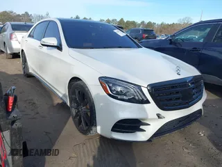 2018 Mercedes-Benz S 560 with VIN WDDUG8DB1JA418379, listed as a IAAI auction lot 41604377 with 71,993 mi miles and . Bid and sale history available at carsss.com. Image 1.