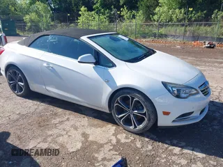 2016 Buick Cascada Premium with VIN W04WT3N50GG095596, listed as a IAAI auction lot 42147348 with 67,943 mi miles and . Bid and sale history available at DreamBid. Image 1.