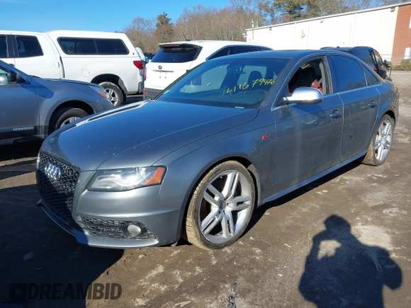 2012 Audi S4 Prestige with VIN WAUKGAFL3CA024851, listed as a IAAI auction lot 41679470 with 127,006 mi miles. Bid and sale history available at carsss.com. Image 17.
