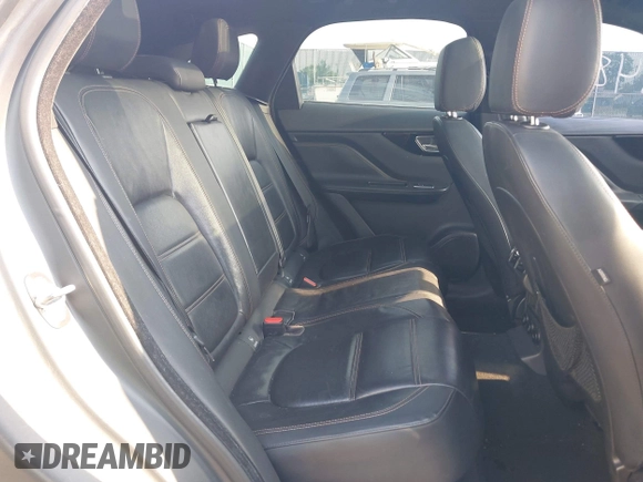 2017 Jaguar F-Pace 35t Prestige with VIN SADCK2BV7HA069340, listed as a IAAI auction lot 42482535 with 99,861 mi miles and . Bid and sale history available at DreamBid. Image 8.