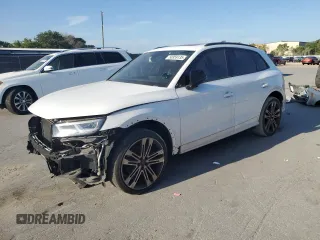 2019 Audi SQ5 Premium Plus with VIN WA1B4AFY0K2108166, listed as a Copart auction lot 50959135 with 47,938 mi miles and Clean Title. Bid and sale history available at carsss.com. Image 1.