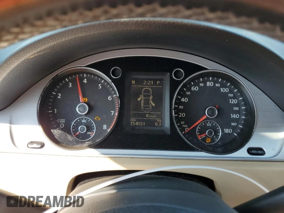 2013 Volkswagen CC R-Line with VIN WVWBP7AN1DE506629, listed as a Copart auction lot 76407484 with 154,551 mi miles and Clean Title. Bid and sale history available at DreamBid. Image 9.
