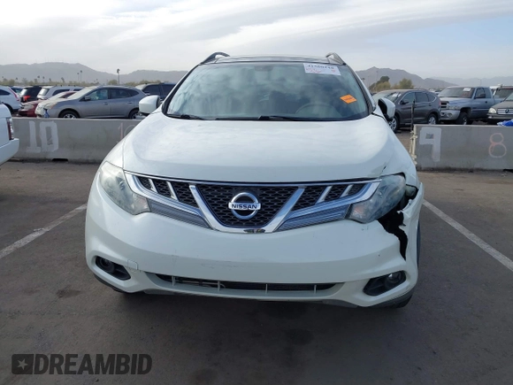 2011 Nissan Murano SL with VIN JN8AZ1MU1BW066686, listed as a IAAI auction lot 41560248 with 126,877 mi miles and . Bid and sale history available at DreamBid. Image 12.
