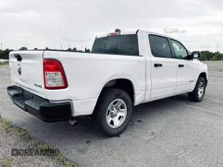 2022 Ram 1500 Tradesman with VIN 1C6RRFGG8NN241874, listed as a Copart auction lot 63913105 with 37,400 mi miles and Salvage title. Bid and sale history available at DreamBid. Image 4.