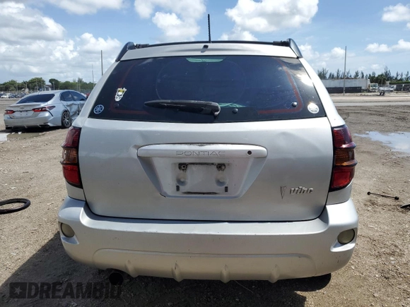 2006 Pontiac Vibe with VIN 5Y2SL65866Z416348, listed as a Copart auction lot 60249655 with 262,502 mi miles and Salvage title. Bid and sale history available at DreamBid. Image 6.