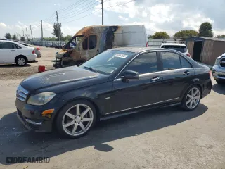 2012 Mercedes-Benz C-Class C 250 Sport with VIN WDDGF4HB3CR212102, listed as a Copart auction lot 50461655 with 132,067 mi miles and Clean Title. Bid and sale history available at carsss.com. Image 1.