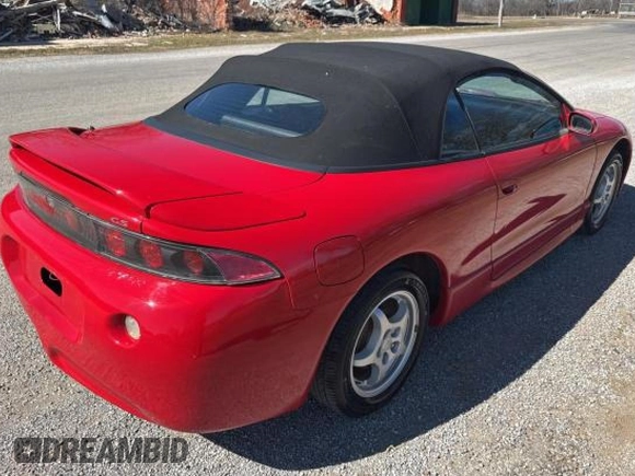 1998 Mitsubishi Eclipse GS with VIN 4A3AX35G7WE012565, listed as a Copart auction lot 47090225 with 91,716 mi miles and Clean Title. Bid and sale history available at carsss.com. Image 4.