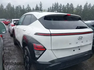 2024 Hyundai Kona SEL with VIN KM8HCCAB1RU051939, listed as a IAAI auction lot 41880076 with 24,513 mi miles. Bid and sale history available at carsss.com. Image 3.
