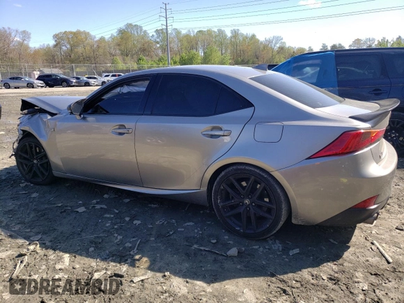 2019 Lexus IS 300 with VIN JTHC81D21K5037764, listed as a Copart auction lot 52334345 with 98,206 mi miles and Salvage title. Bid and sale history available at DreamBid. Image 2.