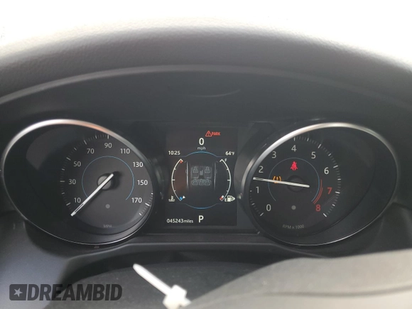 2018 Jaguar XF with VIN SAJBG4FV8JCY69204, listed as a Copart auction lot 50270335 with 45,243 mi miles and Salvage Title. Bid and sale history available at DreamBid. Image 9.