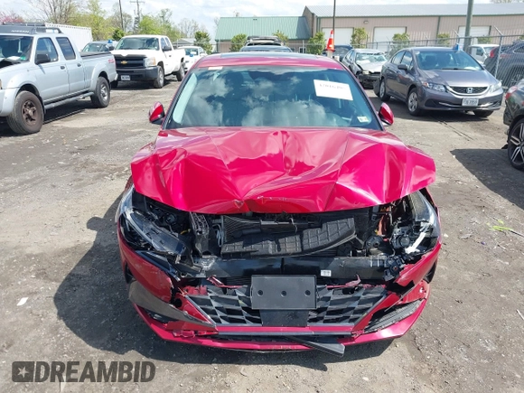 2023 Hyundai Elantra Limited z VIN KMHLP4AG8PU504791, wystawiony jako IAAI lot #42016405 z przebiegiem 22 916 mil mil oraz . Historia ofert i sprzedaży dostępna na DreamBid. Obrazek 6.