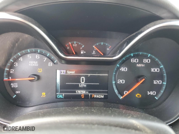 2015 Chevrolet Impala LT with VIN 2G1115SLXF9266316, listed as a Copart auction lot 48214345 with 176,794 mi miles and Salvage Title. Bid and sale history available at carsss.com. Image 9.