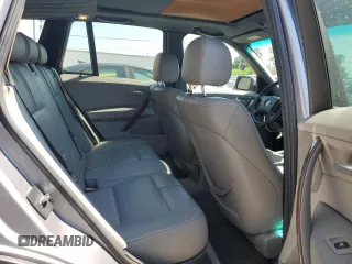2005 BMW X3 3.0i with VIN WBXPA93495WD11807, listed as a Copart auction lot 58257665 with 207,752 mi miles and Salvage title. Bid and sale history available at DreamBid. Image 11.