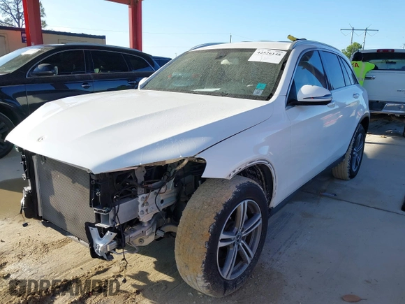 2020 Mercedes-Benz GLC 300 with VIN W1N0G8DB6LF850005, listed as a IAAI auction lot 42526148 with 21,700 mi miles and . Bid and sale history available at DreamBid. Image 18.