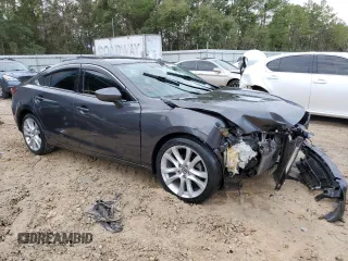 2014 Mazda 6 i Touring with VIN JM1GJ1V64E1148331, listed as a Copart auction lot 41701545 with 158,247 mi miles and Salvage Title. Bid and sale history available at DreamBid. Image 4.