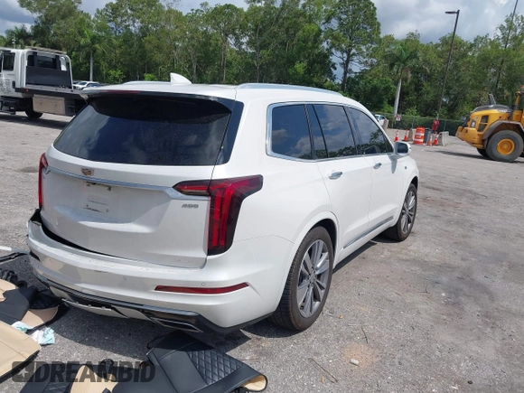 2020 Cadillac XT6 FWD Premium Luxury with VIN 1GYKPCRS6LZ193579, listed as a IAAI auction lot 42367917 with 39,647 mi miles and . Bid and sale history available at DreamBid. Image 4.