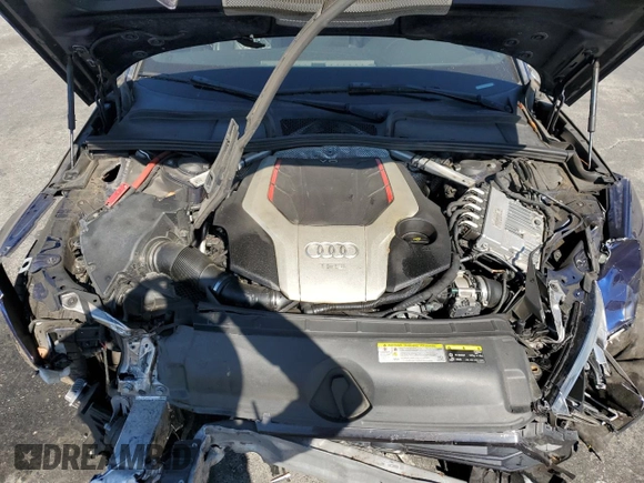 2018 Audi S4 Premium Plus with VIN WAUB4AF47JA145008, listed as a Copart auction lot 76838024 with 64,701 mi miles and Salvage Title. Bid and sale history available at carsss.com. Image 12.