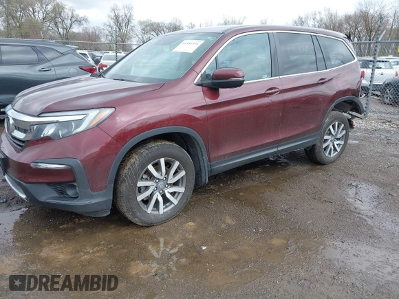 2021 Honda Pilot EX with VIN 5FNYF6H33MB080131, listed as a IAAI auction lot 41951331 with 40,919 mi miles and . Bid and sale history available at DreamBid. Image 17.